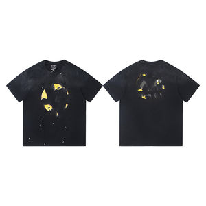 <span class=keywords><strong>T</strong></span>-shirt tendance Saimt Michell pour hommes, style streetwear américain, 100% coton, délavé à l'acide, vintage, manches courtes, vente en gros - Product Image 4