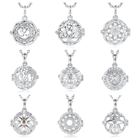 Boule musicale Arbre de Vie, Carillon d'ange, Pendentif cloche, Boule d'harmonie, Collier de grossesse