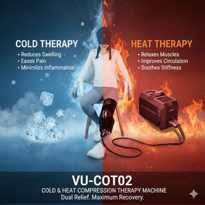Peralatan Fisioterapi Inovatif Mesin Terapi Kompres Panas & Dingin untuk Meredakan Nyeri Lutut, Bahu, Pergelangan Kaki dan Relaksasi Otot - Product Image 1