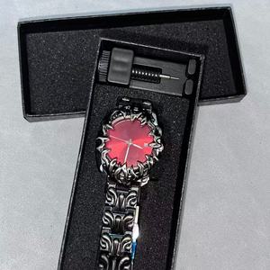 Reloj de Cuarzo Gótico Retro Millennium con Diseño de Garra de Alabastro, Estilo Europeo Americano, Encanto Moderno, Acero Inoxidable, Moda Retro - Product Image 6