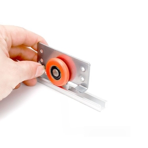 Cửa sổ trượt bánh xe tủ quần áo cửa trượt con lăn tủ quần áo phụ kiện tủ quần áo với nylon ròng rọc bánh xe - Product Image 4