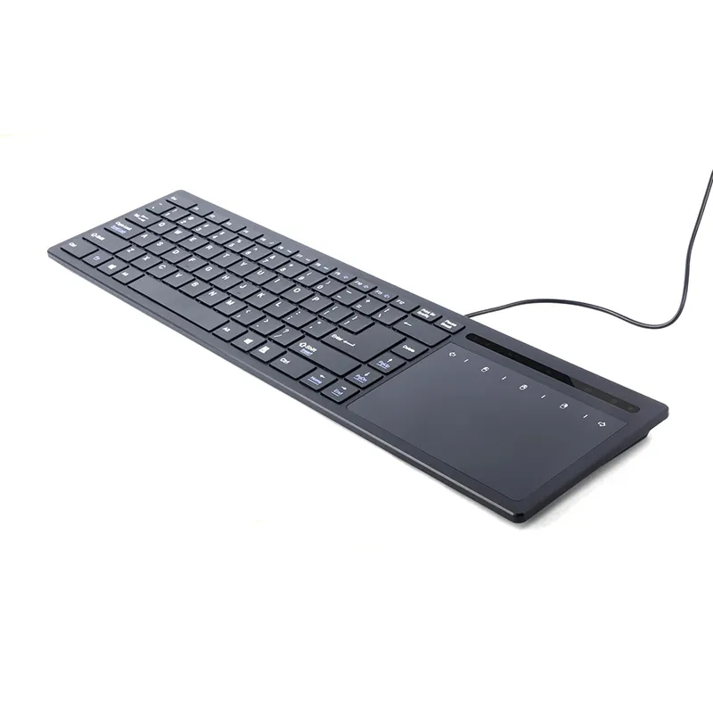 Customize Wired Keyboard With Big Touchpad Classic Ergonomics Keyboards Big Touch Mouse Pad Trackpad Keypads