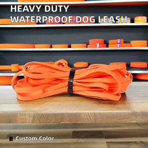 Aanpassen Patroon Pvc Hondenriem Afbreekbaar Materiaal Intrekbare Hondenriem Geavanceerde Waterdichte Hondenhalsband En Riem Set Luxe - Product Image 6