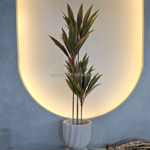 Haute Qualité En Plastique En Pot Vert Rouge Fougère Arbuste Haute Simulation Artificielle Cordyline Arbre Intérieur Décor À La Maison Herbe <span class=keywords><strong>Plante</strong></span> - Product Image 6