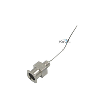 Chirurgie plastique Instruments ophtalmiques Hydrodissection Canule coudée 27g Acier inoxydable