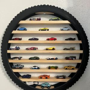 Exclusivo Estante Flotante para Exhibición de <span class=keywords><strong>Hot</strong></span> <span class=keywords><strong>Wheels</strong></span>, Organizador de Juguetes para Coches, Almacenamiento de Coches de Juguete - Product Image 1