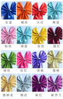 AmWedding Am 103 Rubans de chaise de mariage modernes faits à la main en polyester élastique 13x35cm pour la plage, les banquets et la décoration intérieure