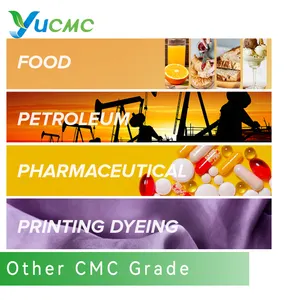 Yucmc Printing Dyeing Grade CMC Sodium Carboxymethyl Cellulose Gum Powder