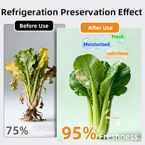 Sac de conservation alimentaire en aluminium de qualité alimentaire, refermable, en Mylar épaissi, pour réfrigérateur, pour <span class=keywords><strong>poulet</strong></span>, steak, fruits de mer, fruits - Product Image 3