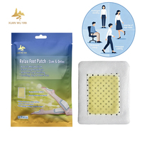 Patchs détoxifiants pour les pieds à base de plantes, marque privée OEM, fabriqués en usine, avec gel rafraîchissant pour des soins quotidiens des pieds, pour des pieds plus légers et plus frais