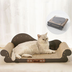 Fabrikant Groothandel Goedkope Sofa Design Klauw Klimmende Gegolfde Kattenkrabplank - Product Image 1