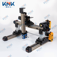 Ensemble de portique KNK XYZ à 3 axes pour équipement laser d'impression 3D Module de ceinture de scène de guidage linéaire CNC à 5 axes avec axe de rotation