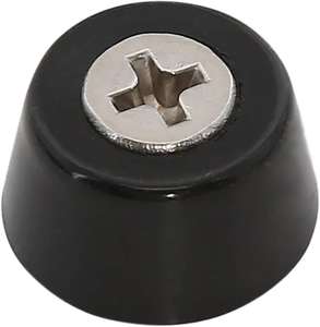 SHQN दौर काले विरोधी पर्ची रबर पैर Bumpers पैड में बनाया के साथ स्टेनलेस स्टील कैबिनेट डेस्क टेबल के लिए वॉशर couches - Product Image 3