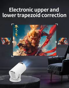 Projecteurs compacts à même écran filaire M5 Conception silencieuse à haut volume d'air Prise en charge du projecteur vidéo 1080p - Product Image 2