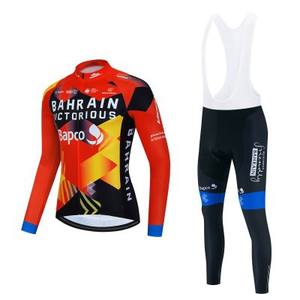 Ensemble de cyclisme unisexe transfrontalier très vendu – Tissu synthétique mélangé respirant et absorbant la transpiration pour l'été – Manches courtes - Product Image 6