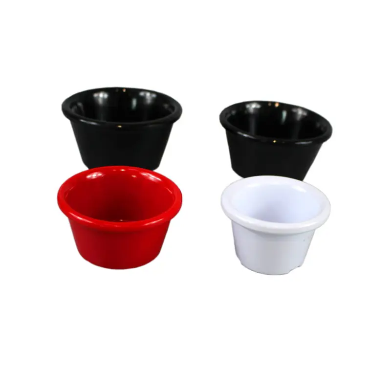 Stackable melamin ramekin schalen 1.5/2/3/4 OZ