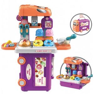 Mini Ensemble de Jouets de Cuisine et Alimentation 2025 pour Enfants, Cuisinière à Gaz, Vaisselle et Accessoires de Cuisson pour Bébé, Mini Cuisine - Product Image 6