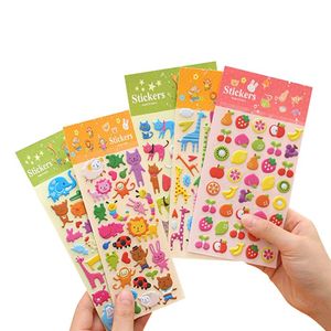 Niños Scrapbooking DIY logotipo personalizado fruta Animal hinchado 3D pegatinas hojas - Product Image 1