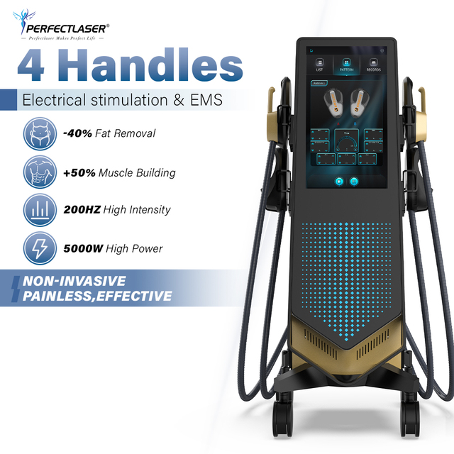 Perfectlaser 2026 Newst RF Muscle Conditioning EMS Device 14 Tesla Powered Muscle Stimulator EMS Neo Machine Price