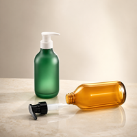 Bouteilles en plastique PET 500 ml pour savon liquide avec pompe, personnalisation en usine, sérigraphie