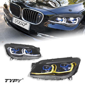 ชุดไฟหน้า TYPY สำหรับรถยนต์ซีรีส์ 7 ปี 2009-2015 (F02) - ชุดไฟโปรเจคเตอร์ LED 12V 6000K แบบใหม่ พร้อมไฟ DRL และไฟเลี้ยว - Product Image 1