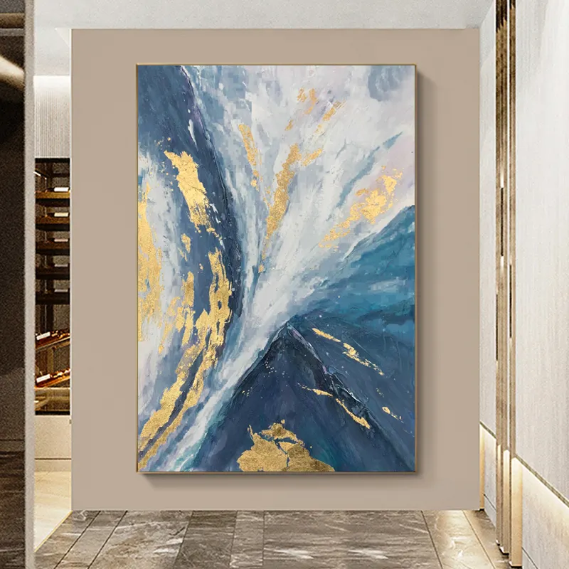 Modern decor Handmade Painting hand painted oil marble painting Canvas Frame for Pictures Living Room cuadros decorativos sala