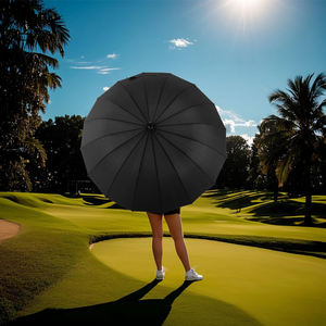 Paraguas de Golf Ejecutivo de Lujo, Mango de Madera Clásico, Diseño Elegante, Marca Corporativa, Paraguas de Golf, Regalo Premium - Product Image 2