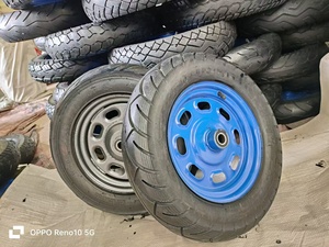 Rueda de aire de goma neumática de <span class=keywords><strong>segunda</strong></span> <span class=keywords><strong>mano</strong></span> de 18 pulgadas 3,50-10 de alta calidad, ruedas usadas para <span class=keywords><strong>carretilla</strong></span> de África - Product Image 5