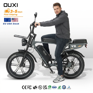 C80 V20 Dirt Hybrid Bike EU Warehouse Aluminum <b>Frame</b> Spring Summer Type Fatbike Electrische Fiets - Product Image 1