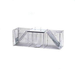 <span class=keywords><strong>Cage</strong></span> pliable en fil de fer galvanisé, grande taille, souris, belette, chien, chat, rongeurs, piège - Product Image 3