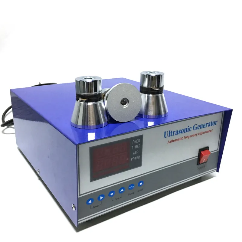 Máy phát siêu âm xung Áp Điện 25KHz 3000W cho máy làm sạch siêu âm kỹ thuật số công nghiệp