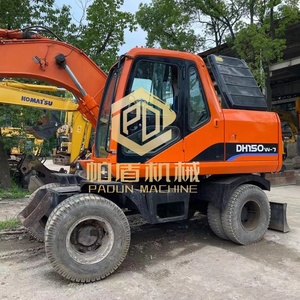 Escavatore Doosan usato DH150W-7 l'escavatore della ruota di Doosan 140 150 130 bella usava l'escavatore della ruota di Doosan Dh150w - Product Image 2