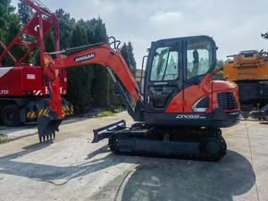 รถขุดขนาดเล็ก Doosan DX55-9C 5 ตัน พร้อมบุ้งกี๋ขนาด 0.22 ลูกบาศก์เมตร เครื่องยนต์คัมมินส์ 59 กิโลวัตต์ - Product Image 1