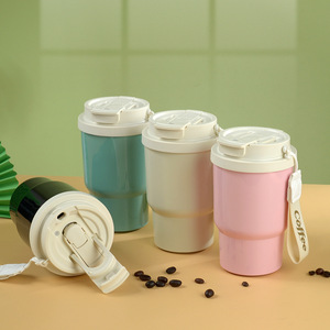 2025 Design moderne Portable 316 tasse thermos en acier inoxydable avec filet mignon corde rouge valeur de couleur élevée pour le café et l'eau - Product Image 2