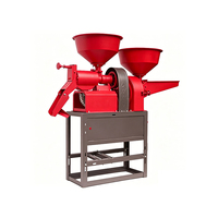 Machine à décortiquer et à pulvériser le riz multi-usages, 130 kg par heure, 150 kg par heure avec aspiration des poussières