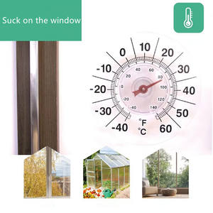 Jardim Terracota Outdoor Clock Home Termômetros - Product Image 3