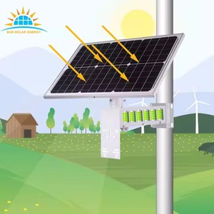 Kit de Cámara CCTV Solar POE Todo en Uno Ecosight, DC12V, IP65 Impermeable, Grabación 365D*24H, Monitoreo de Vida Silvestre, Energía Renovable - Product Image 3