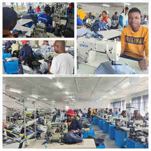 Máquina de Coser Overlock Computarizada Automática QS-5100D-55AW de 4 Hilos con Cama Cilíndrica para Colocación de Elásticos - Product Image 4