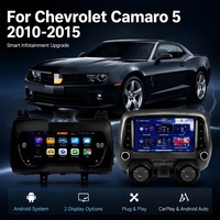 Radio para Auto Android 13 Estilo Tesla de 7 Pulgadas para Chevrolet Camaro 2010-2015, 5.ª Generación, Reproductor Multimedia, Carplay Inalámbrico, 4G