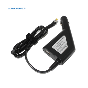 ที่ชาร์จไฟในรถ12V เป็น19V,ที่ชาร์จ DC 5.5*1.7พร้อมพอร์ต USB สำหรับ Acer 90W แล็ปท็อป - Product Image 1
