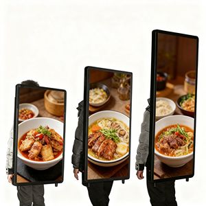 Boîte lumineuse LED portable étanche de haute qualité pour sac à dos, panneau publicitaire mobile 145x63cm pour publicités ambulantes - Product Image 1