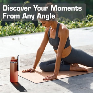 Geïsoleerde magnetische roestvrijstalen milieuvriendelijke waterfles met grote capaciteit, MagSafe-compatibele telefoonhouder, houdt koud 6-12 uur - Product Image 5