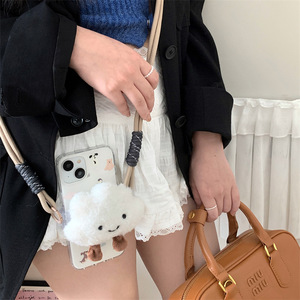 Coque Double Couche Mignonne Nœud Papillon & Petits Animaux pour iPhone 17 Pro Max/16/15/14/13 – Housse Douce et Féminine - Product Image 3