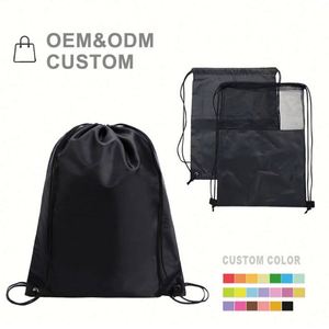 Sac de pickleball, sac à dos personnalisé en filet avec cordon de serrage, sac de sport et de gym pliable pour l'école, le shopping, le yoga, la plage et la natation pour enfant - Product Image 4
