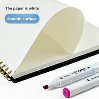 Carnet de dessin A4 professionnel pour marqueurs et gouache, idéal pour les étudiants, cadeau parfait pour les artistes et les dessinateurs de bandes dessinées