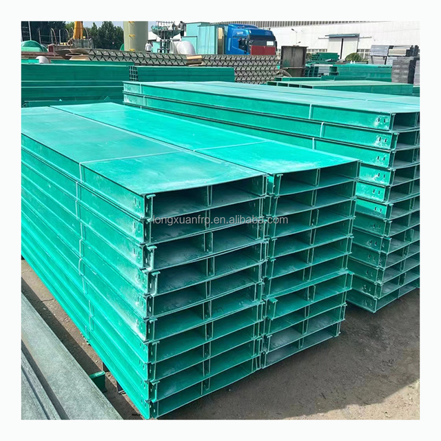 Fiberglass Reinforced Plastic Ladder Rack Cable Tray Frp Cable Tray Ladder