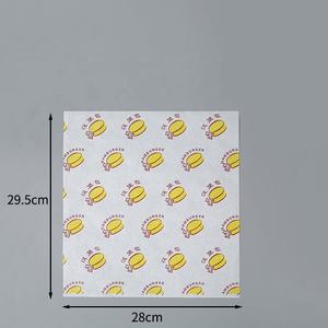 Custom Printing Logo Greaseproof Waterproof Snack Burger Packaging Food Wrapping Tissue <b>Paper</b> Wax <b>Paper</b> - Product Image 6