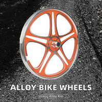 Velg Rem Cakram dari Paduan Aluminium untuk Sepeda Cruiser dan Sepeda Roda Tiga.