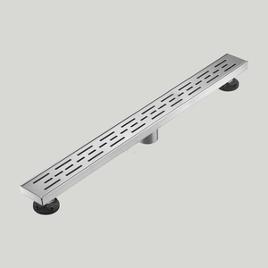 Drenaje de piso lineal de acero inoxidable 304 de 30 pulgadas Neodrain, de gran venta, con inserto para azulejos y brida, diseño moderno para baño - Product Image 1