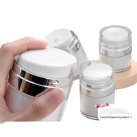 Flacon Pompe Vide de Voyage Haut de Gamme pour Crème Visage, Cosmétiques, Soins de la Peau, Fond de Teint et Lotion – Portable et Rechargeable